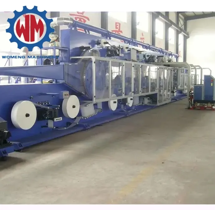 How does automation improve diaper manufacturing?